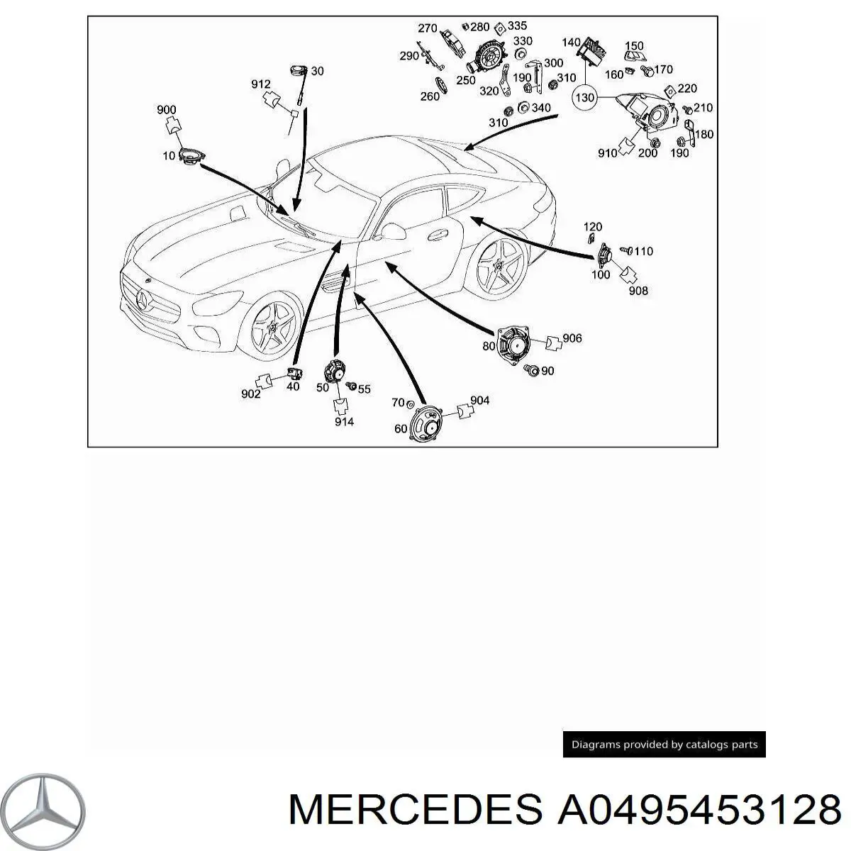  Mercedes A0495453128 precio, desde 9,53 EUR