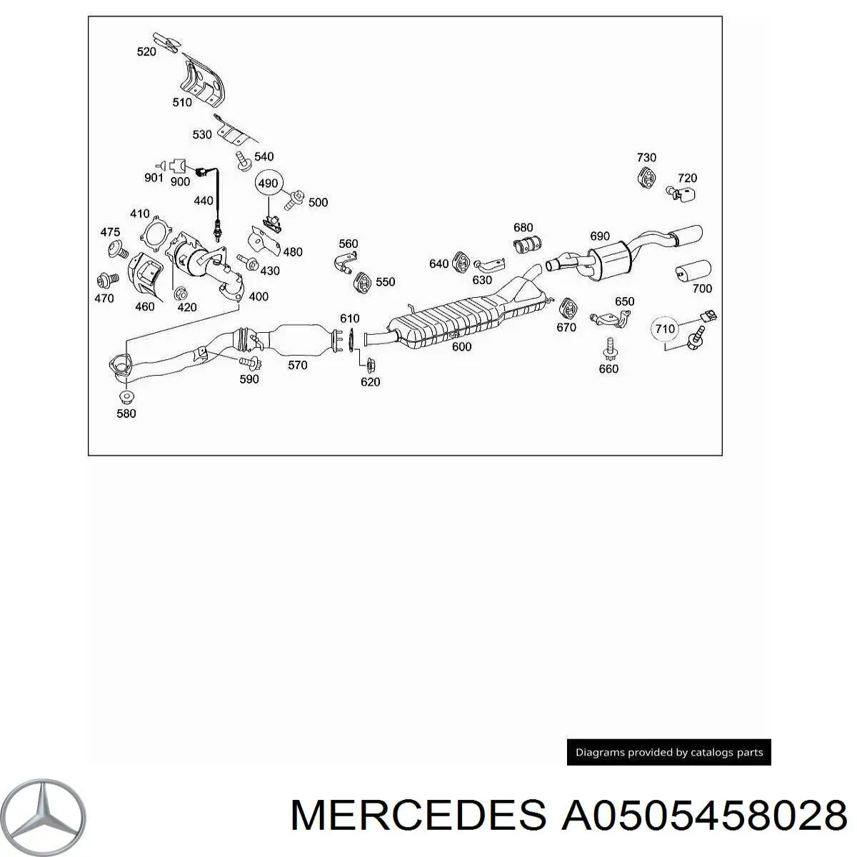  Mercedes A0505458028 precio, desde 5,23 EUR