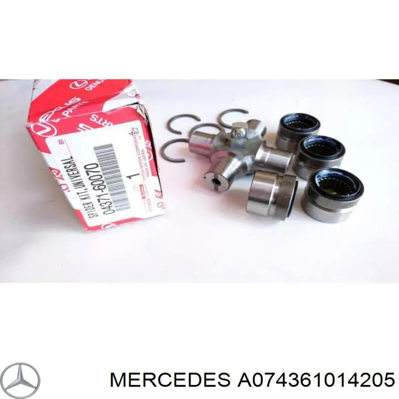 A074361014205 Mercedes tuerca de rueda