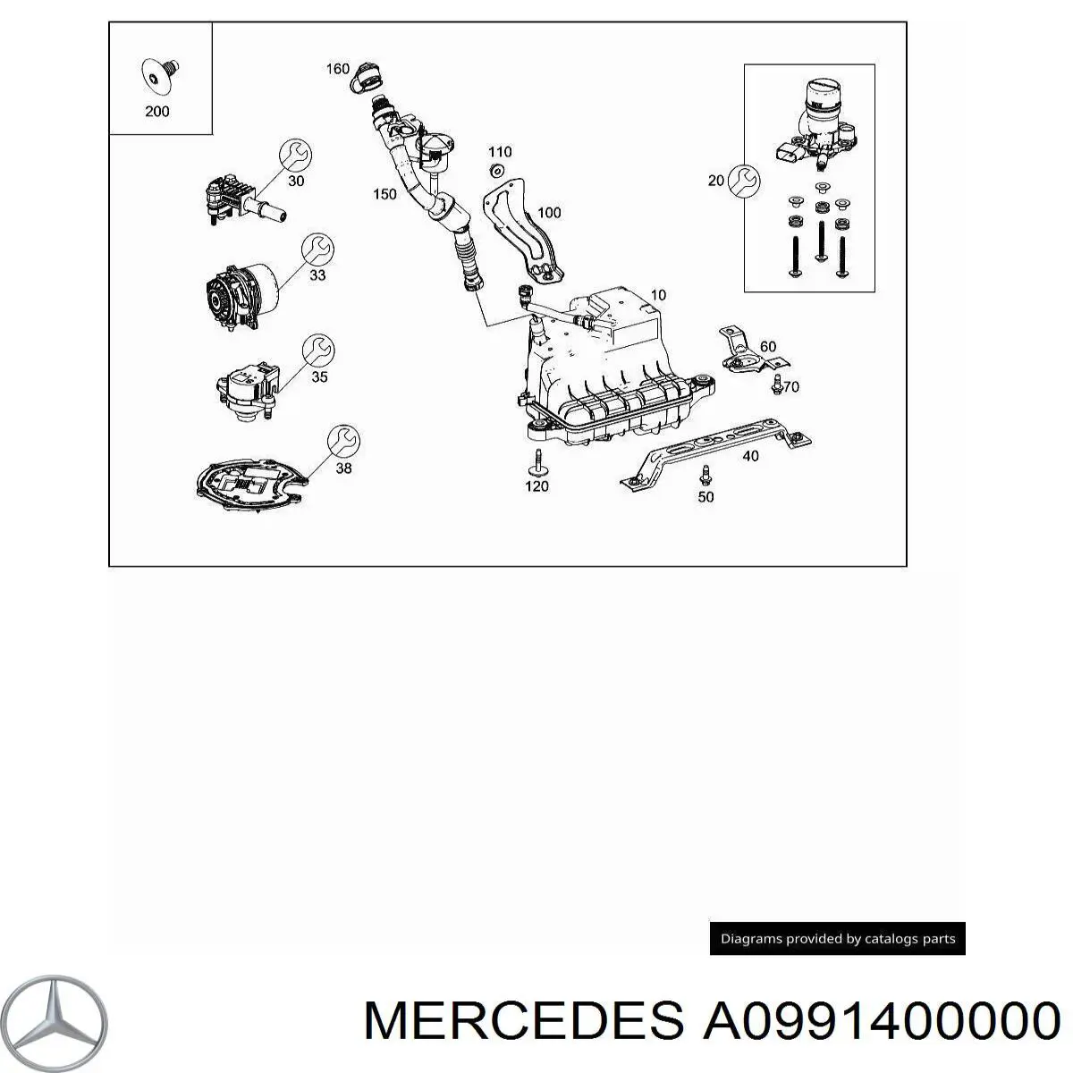 Comprar A099140000064 Mercedes 
