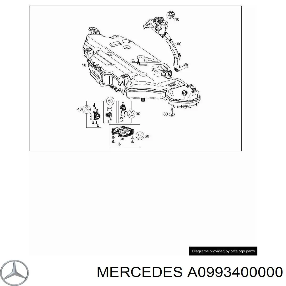  Mercedes A0993400000 precio, desde 84,83 EUR
