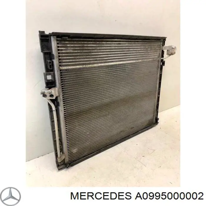 A0995000002 Mercedes condensador aire acondicionado