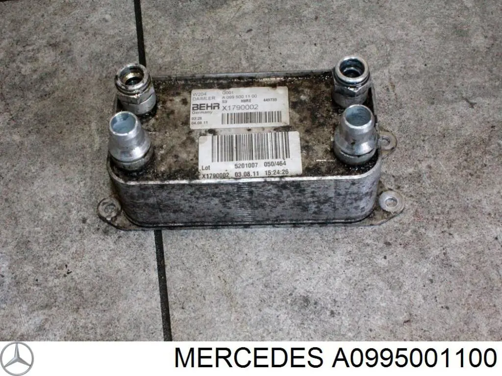 Radiador de refrigeración de la transmisión Mercedes A0995001100 precio, desde 47,76 EUR
