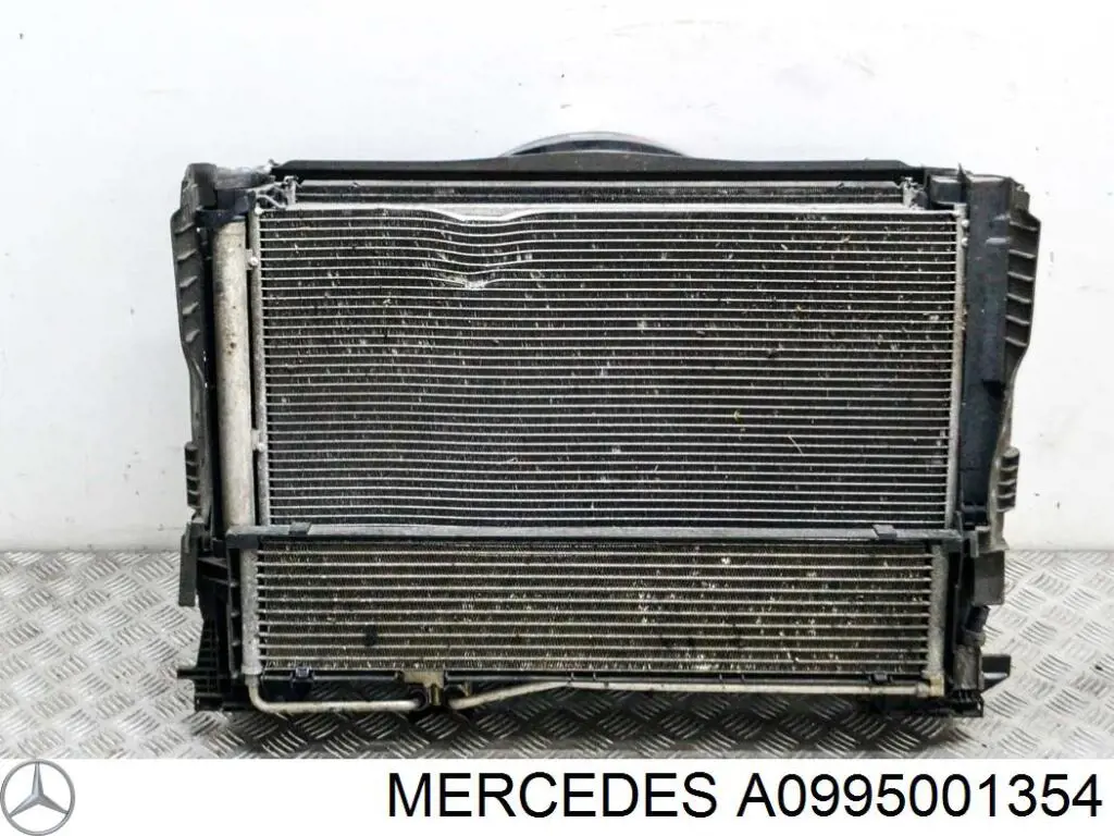 A0995001354 Mercedes condensador aire acondicionado