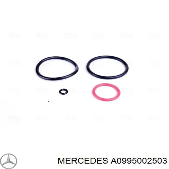 a0995002503 Mercedes radiador refrigeración del motor