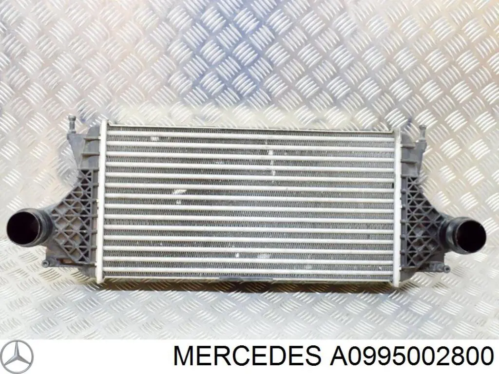 Radiador de aire de admisión para Mercedes ML/GLE (W166)