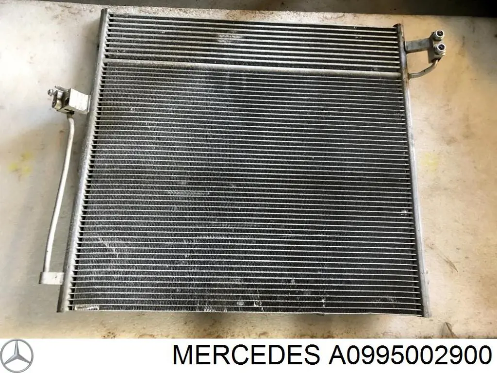 Radiador de intercooler para Mercedes ML/GLE (W166)