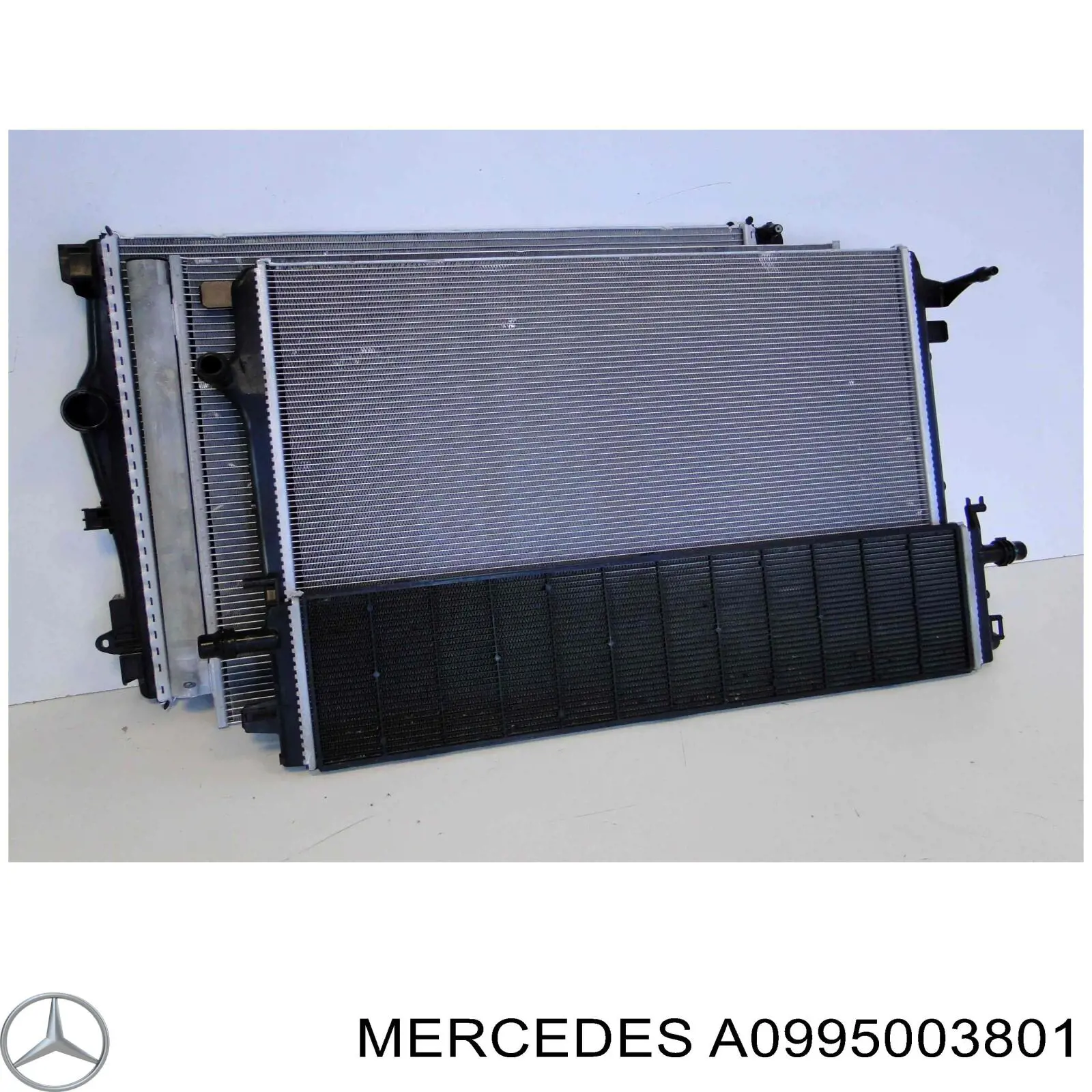 A0995003801 Mercedes Radiador adicional de refrigeración del motor