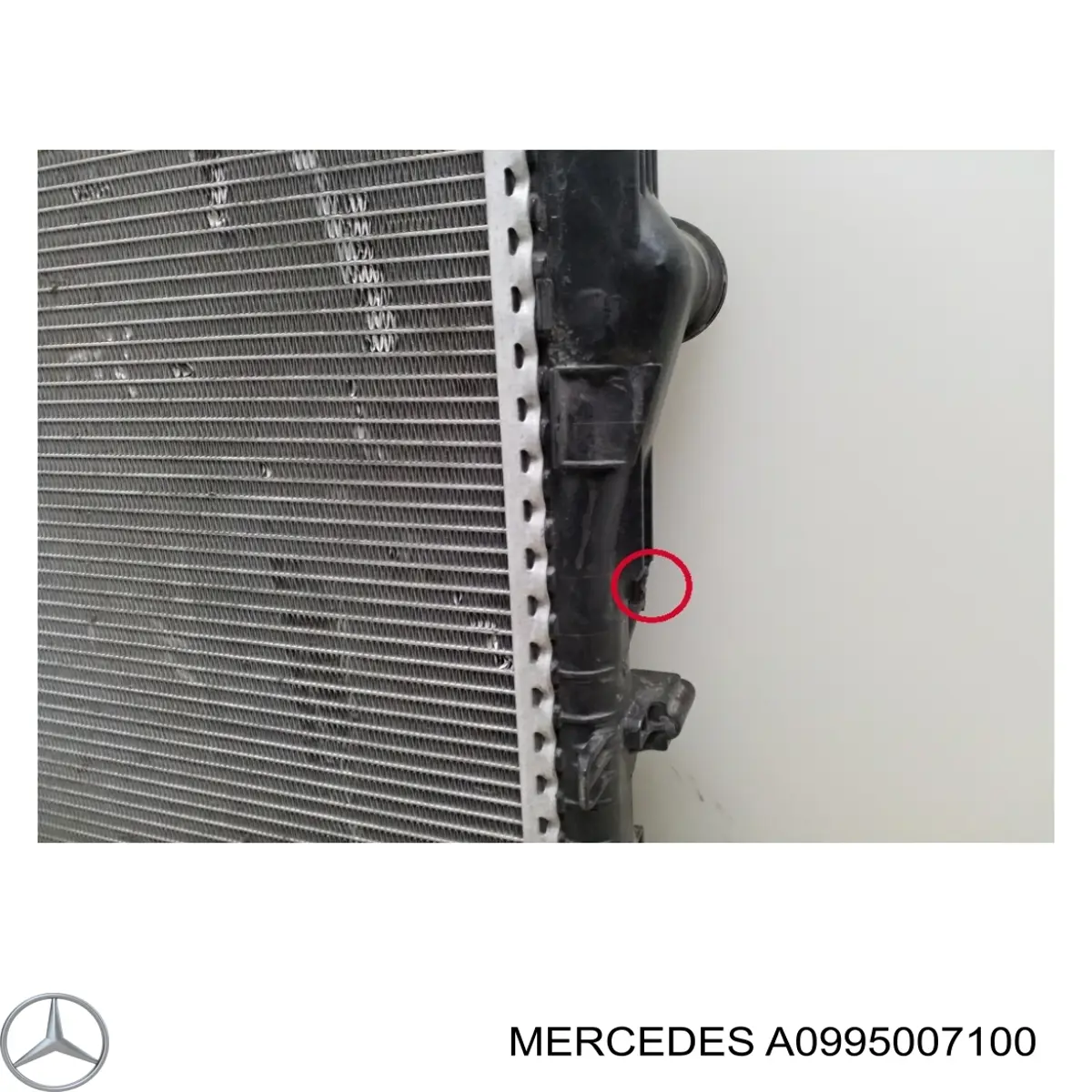 Radiador A0995007100 Mercedes