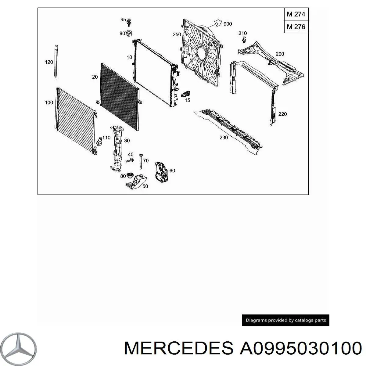  Mercedes A0995030100 precio, desde 63,52 EUR