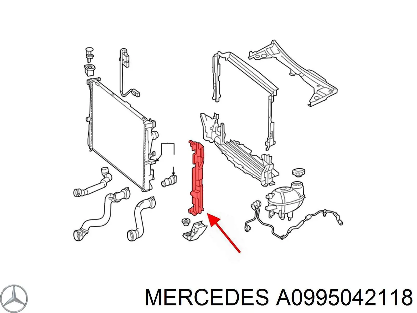  Mercedes A0995042118 precio, desde 52,33 EUR