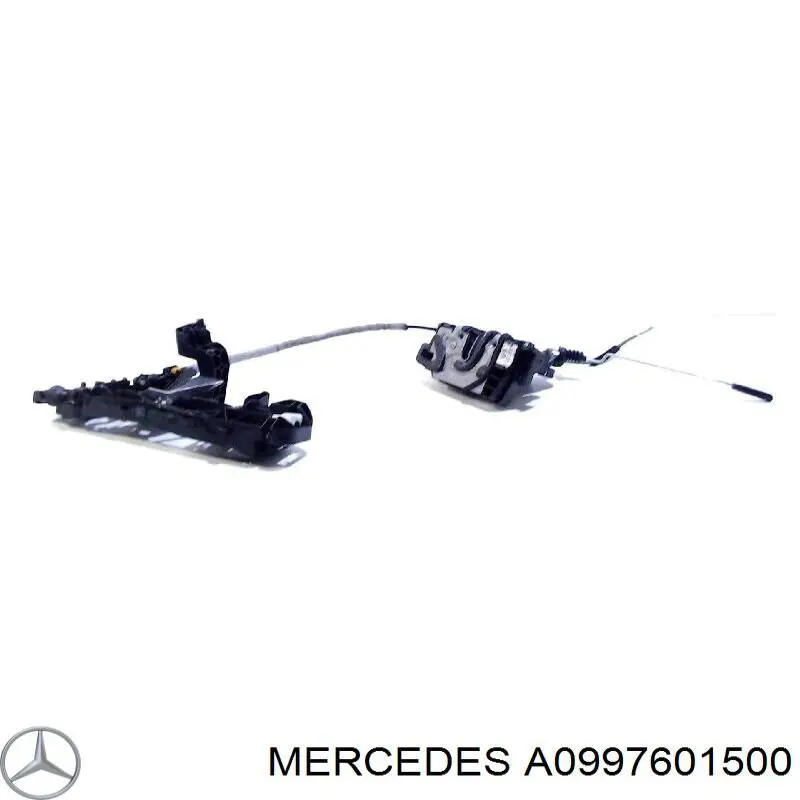Soporte de manija exterior de puerta delantera izquierda A0997601500 Mercedes
