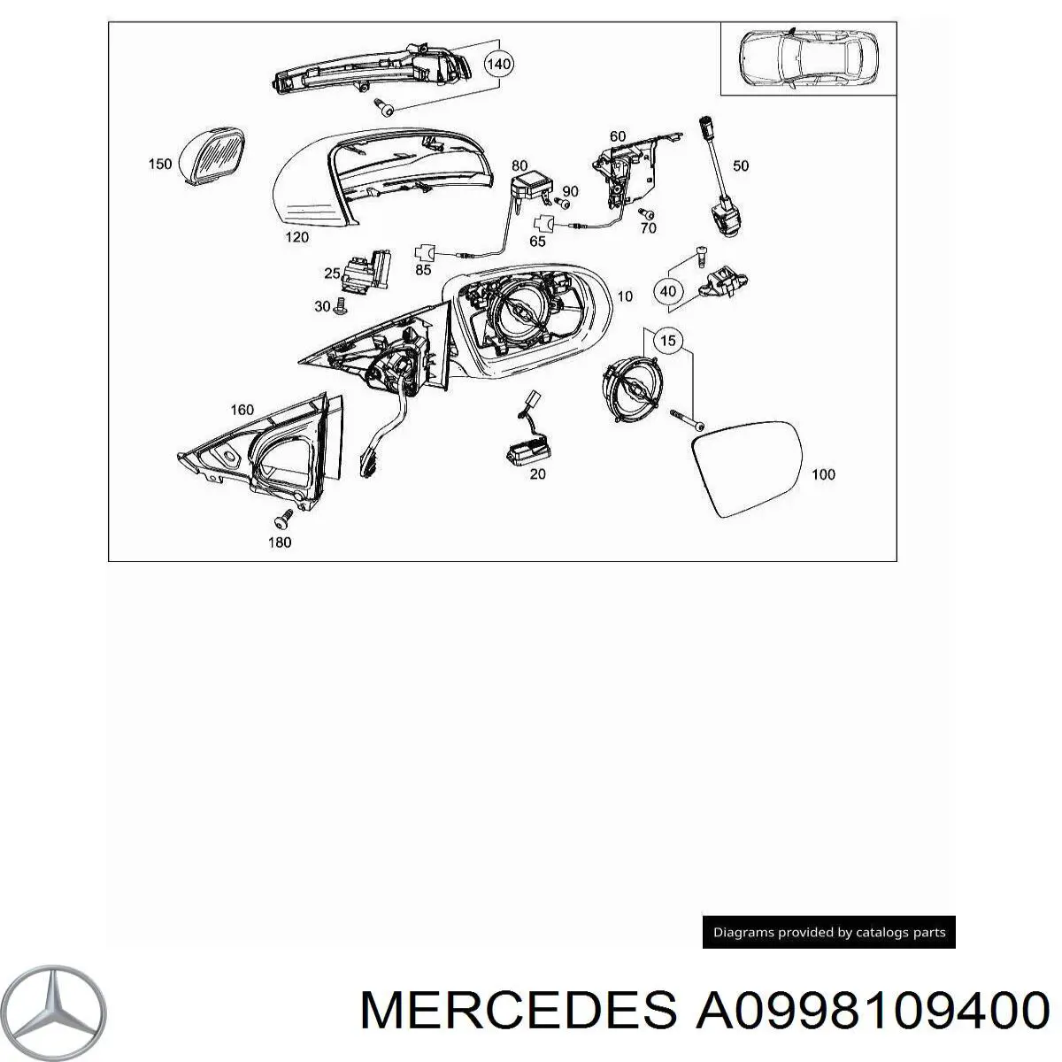 A0998109400 Mercedes