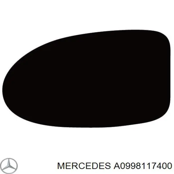 Cubierta de espejo retrovisor derecho Mercedes A0998117400 precio, desde 82,72 EUR