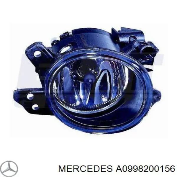 A0998200156 Mercedes Luz antiniebla izquierda