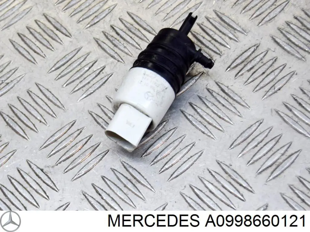 Bomba de agua limpiaparabrisas, delantera A0998660121 Mercedes
