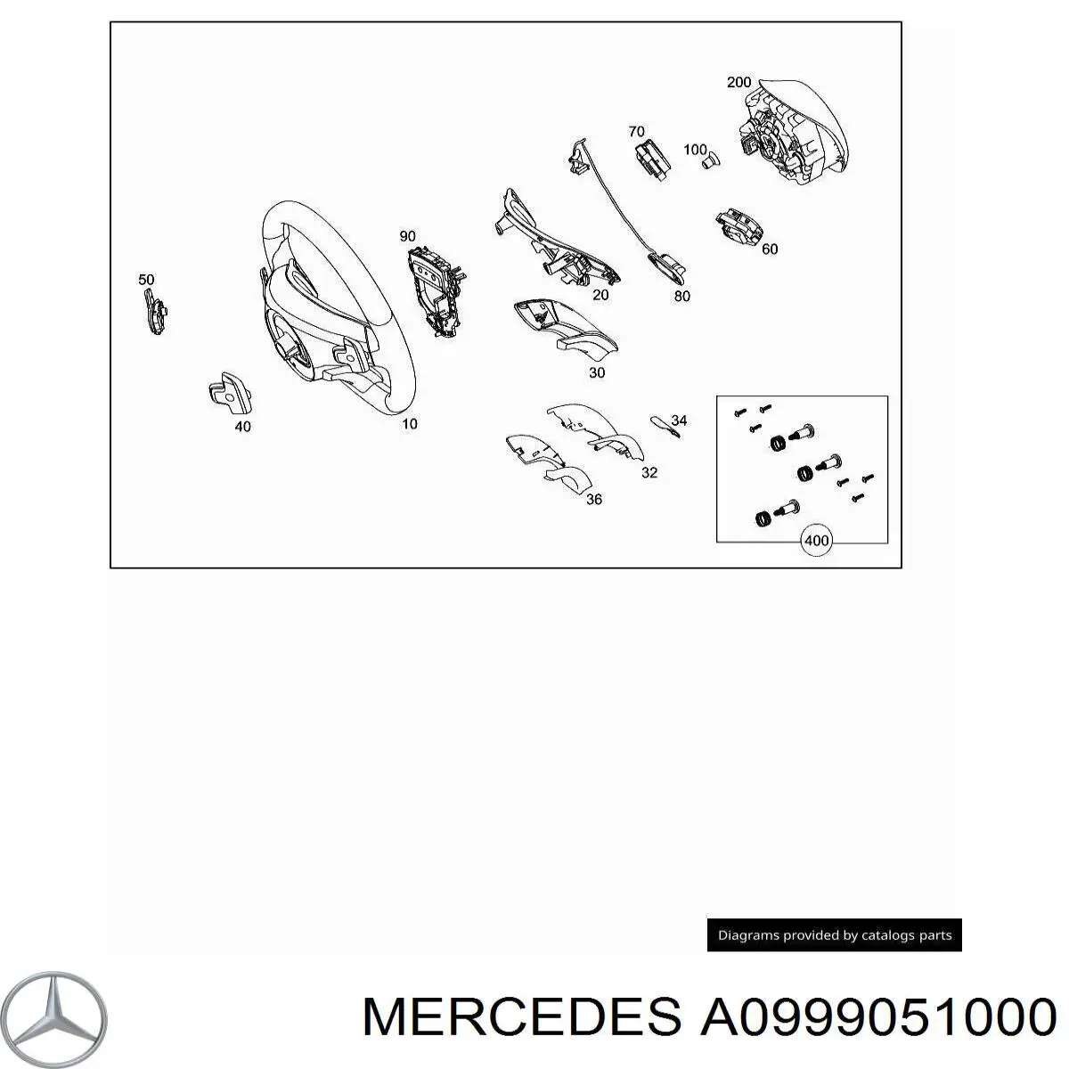 A09990510009107 Mercedes