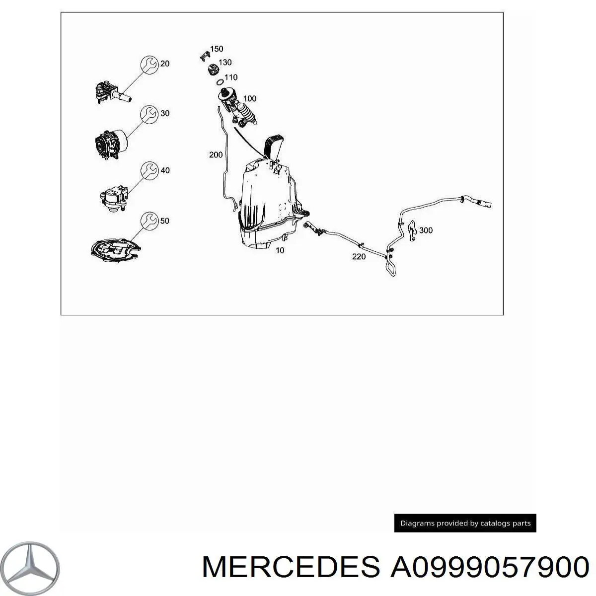 A0999057900 Mercedes