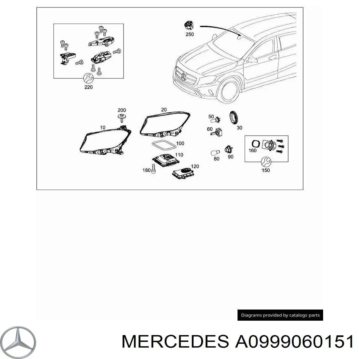 Comprar 120150009 TYC Luz diurna izquierda