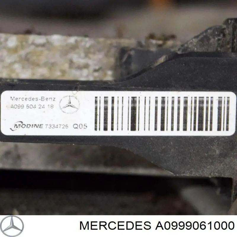 Comprar A0999061000 Mercedes Ventilador de radiador