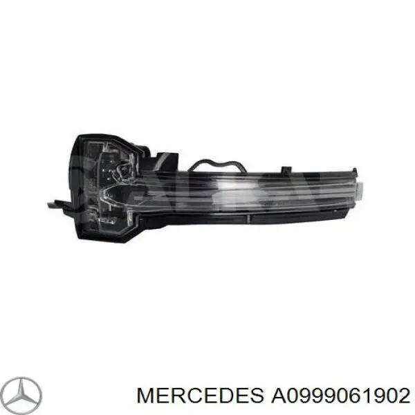 Luz intermitente de espejo retrovisor izquierdo Mercedes A0999061902 precio, desde 94,35 EUR