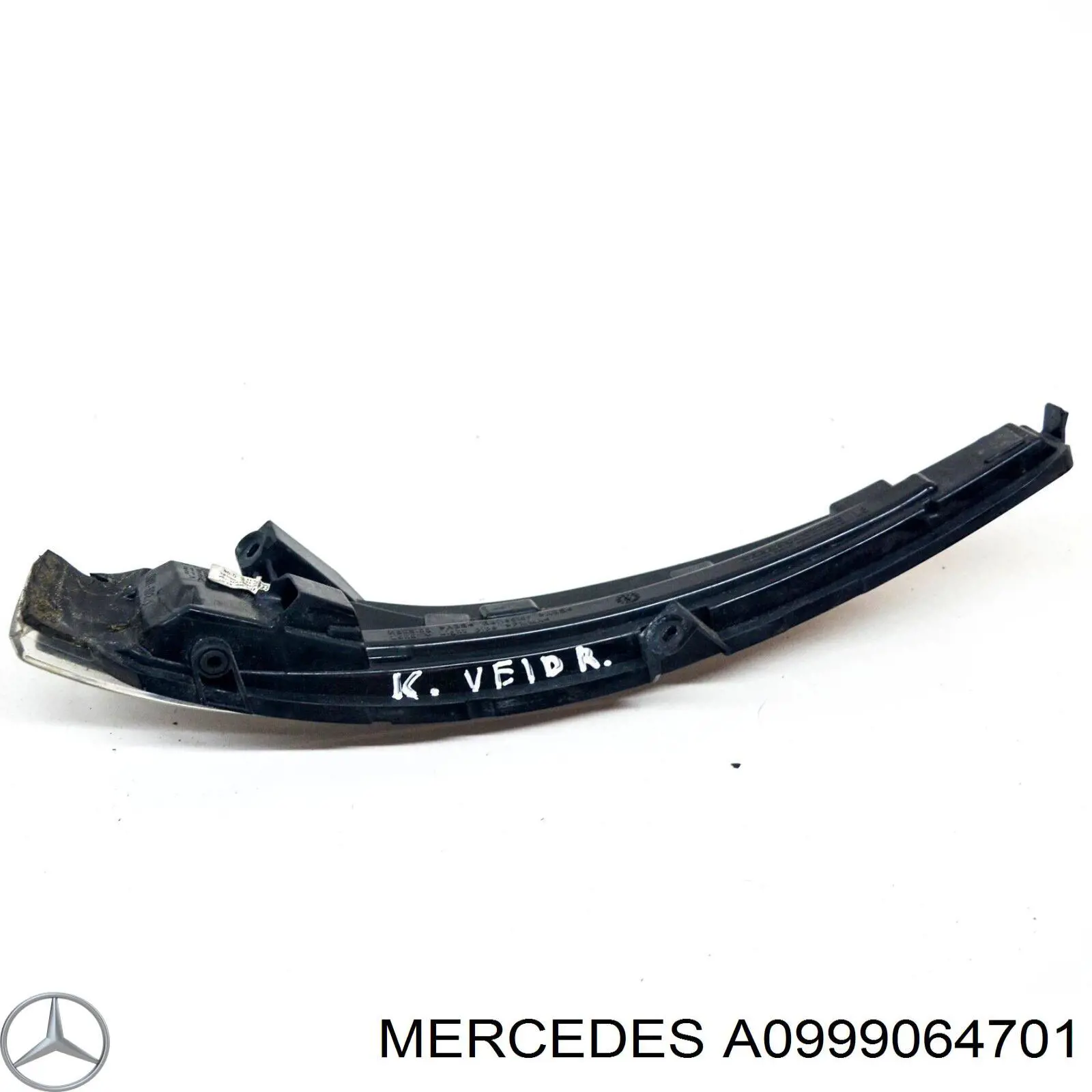 0999064701 Mercedes luz intermitente de retrovisor exterior izquierdo