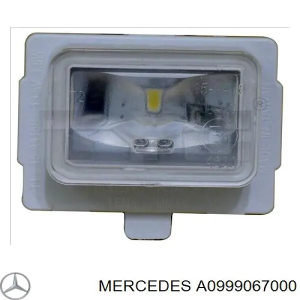 Comprar A0999067000 Mercedes Luz matricula