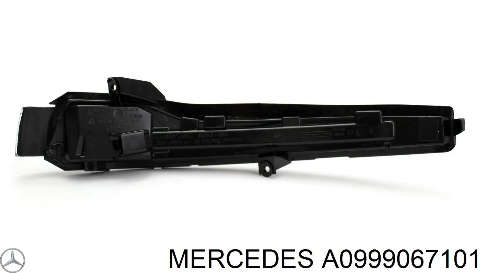 A0999067101 Mercedes luz intermitente de retrovisor exterior izquierdo