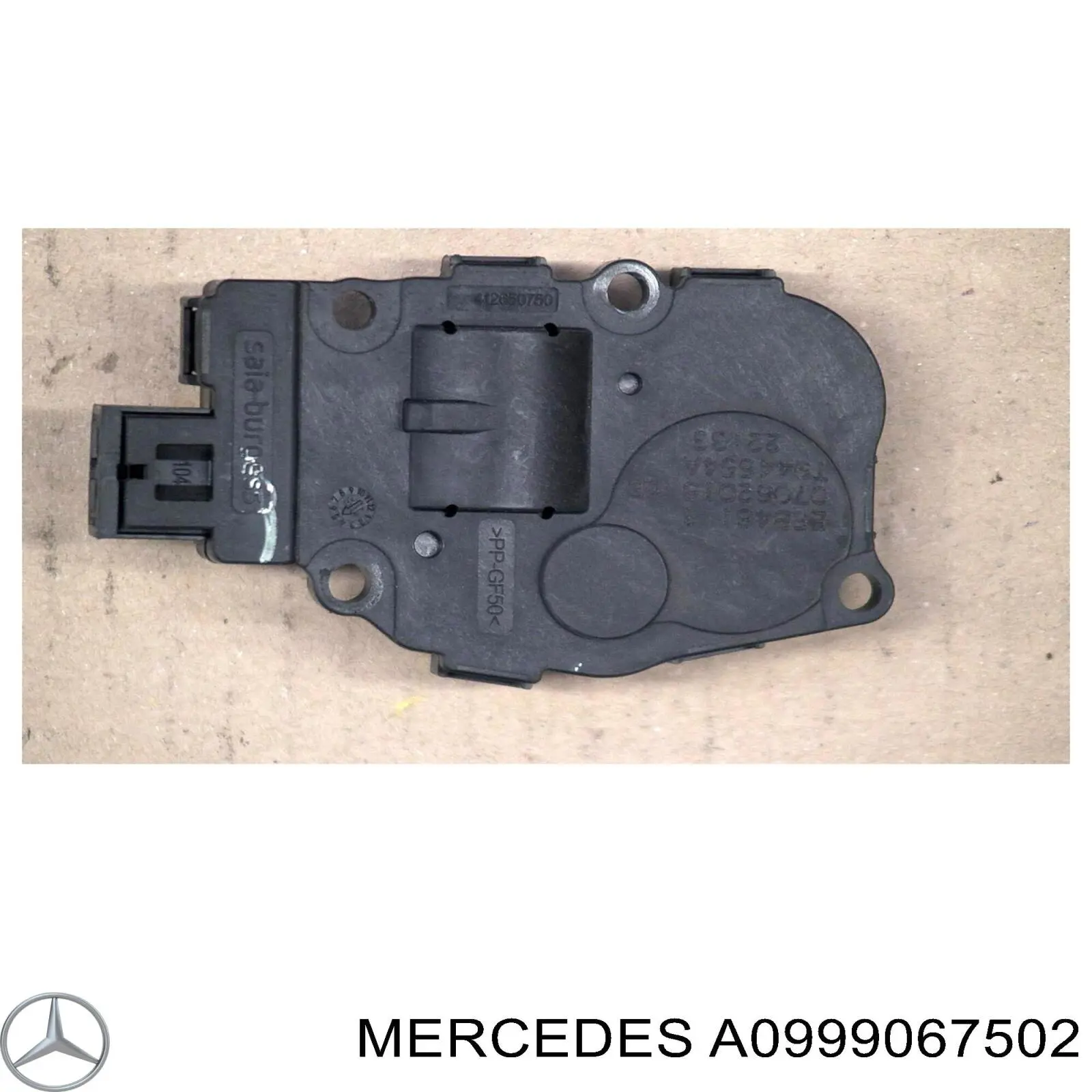 Comprar A0999067502 Mercedes Actuador de compuerta de la calefacción