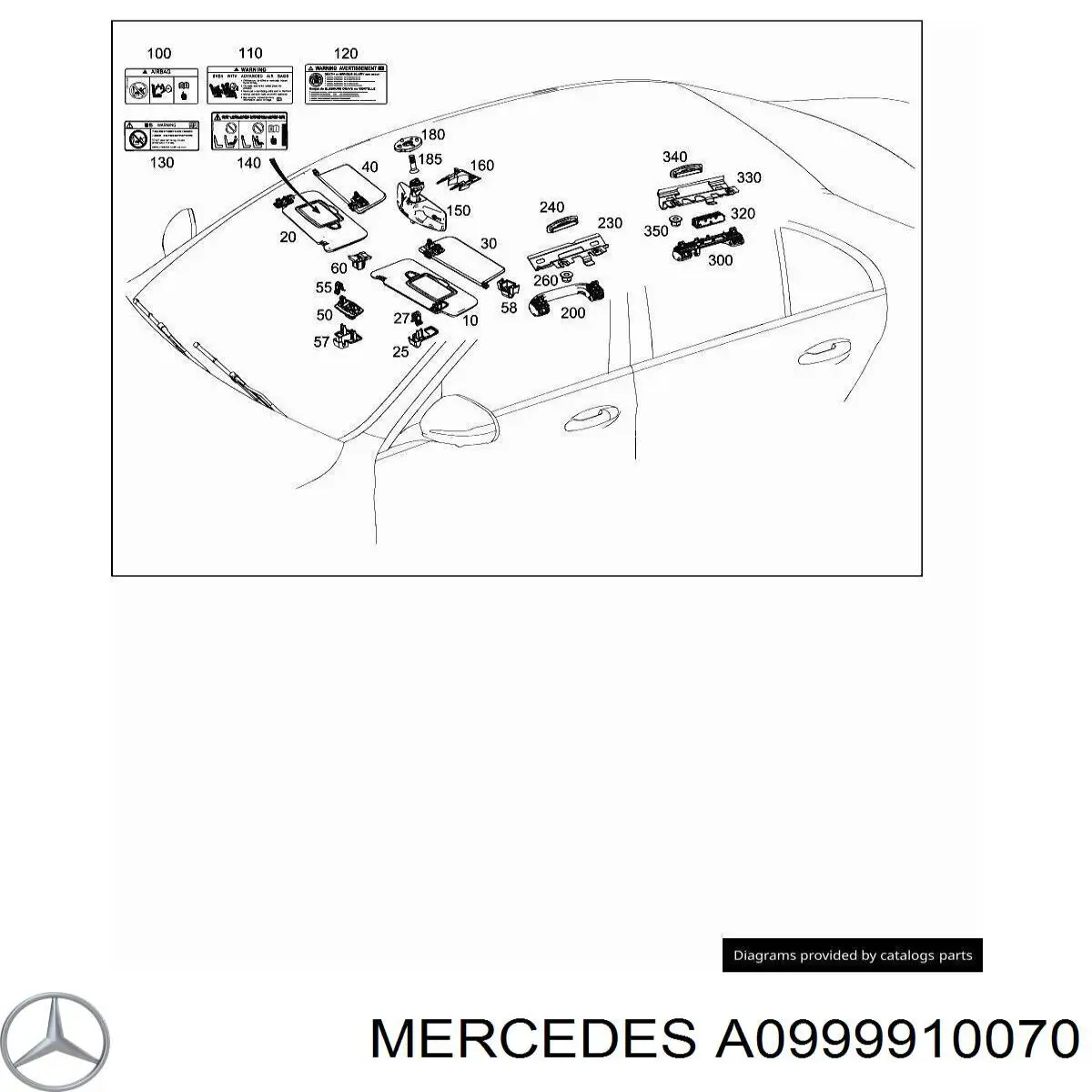  Mercedes A0999910070 precio, desde 3,51 EUR
