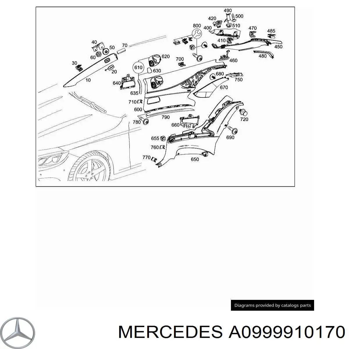 Comprar A0999910170 Mercedes 