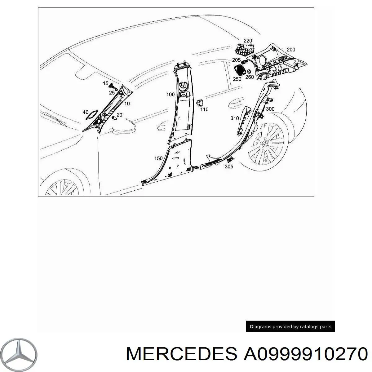 Comprar A0999910270 Mercedes 