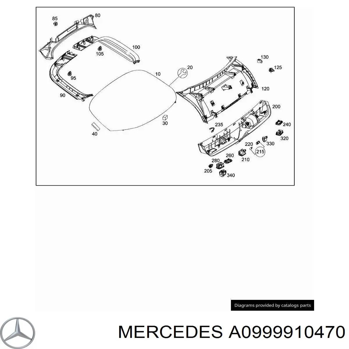 A0999910470 Mercedes