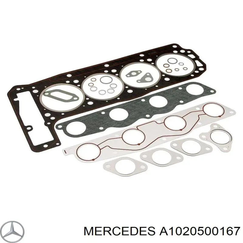 Juego de retenes de válvula de admisión y escape A1020500167 Mercedes