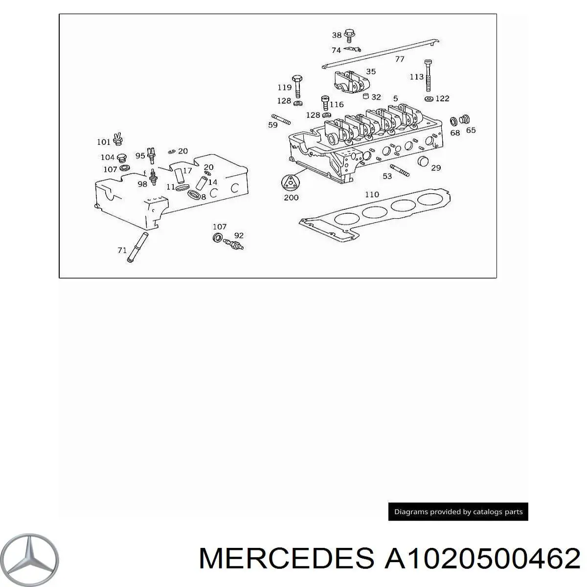 A1020500462 Mercedes