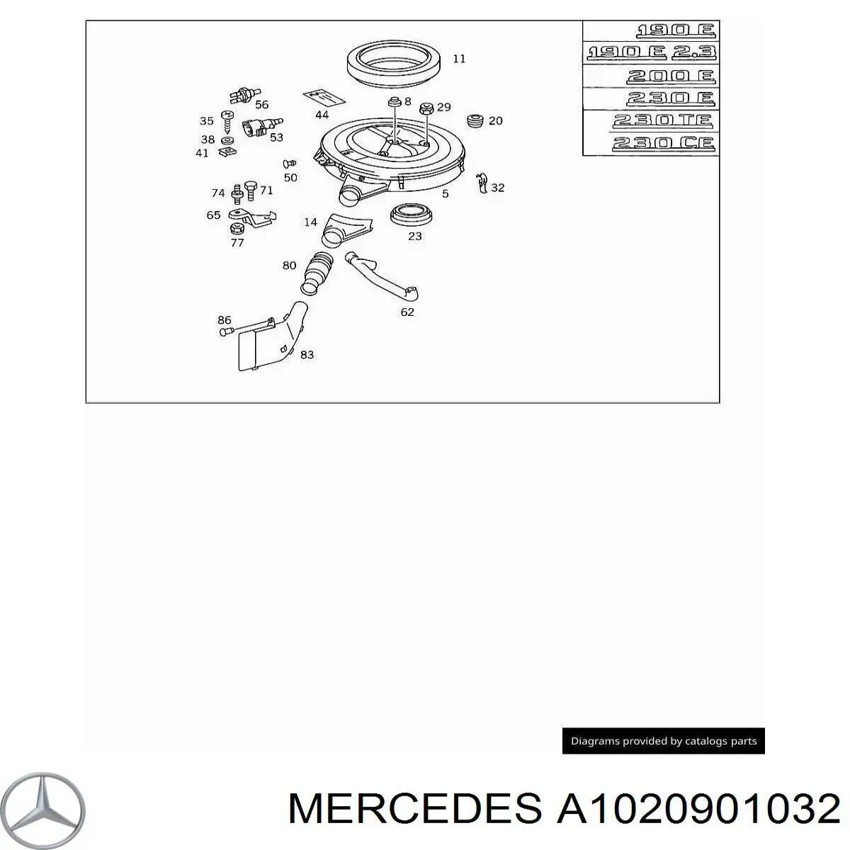 A1020901032 Mercedes 
