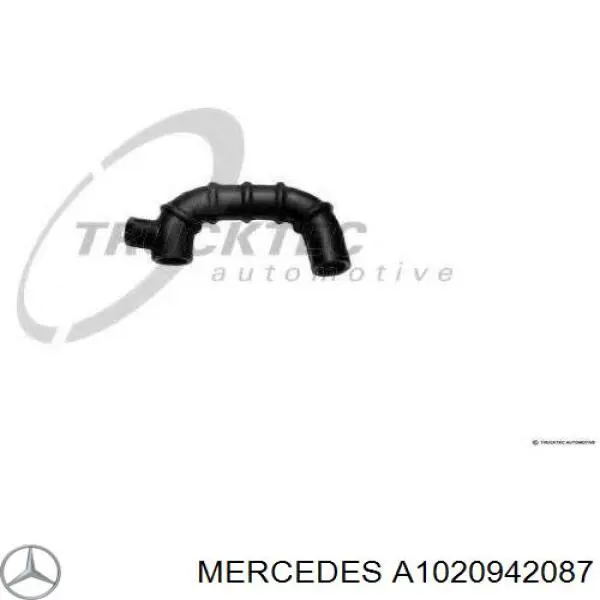 A1020942087 Mercedes tubo de ventilacion del carter (separador de aceite)