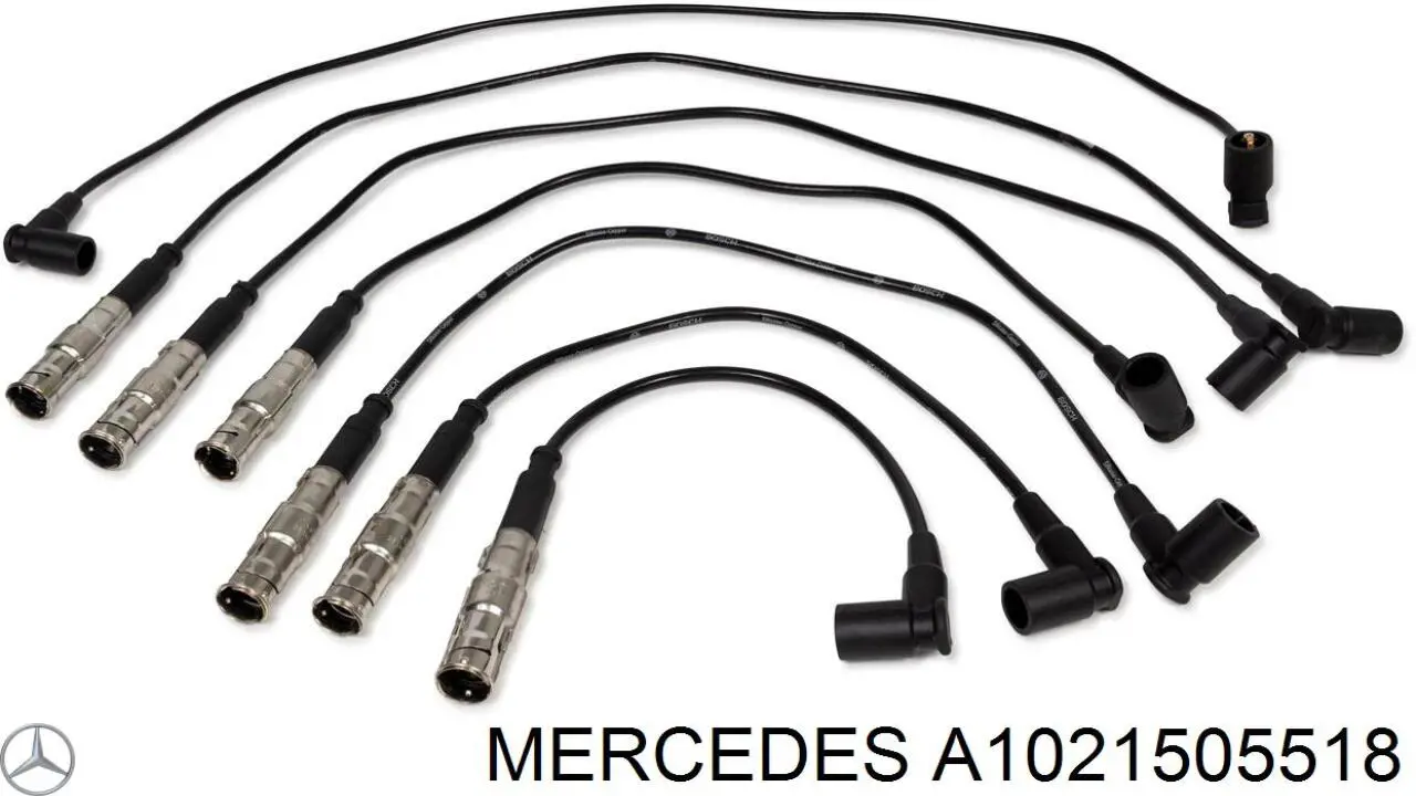 Cables de bujías A1021505518 Mercedes