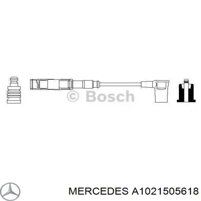A1021505618 Mercedes cable de encendido, cilindro №4