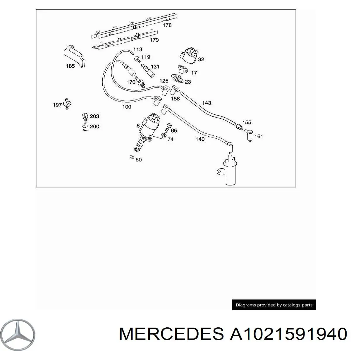  Mercedes A1021591940 precio, desde 35,00 EUR