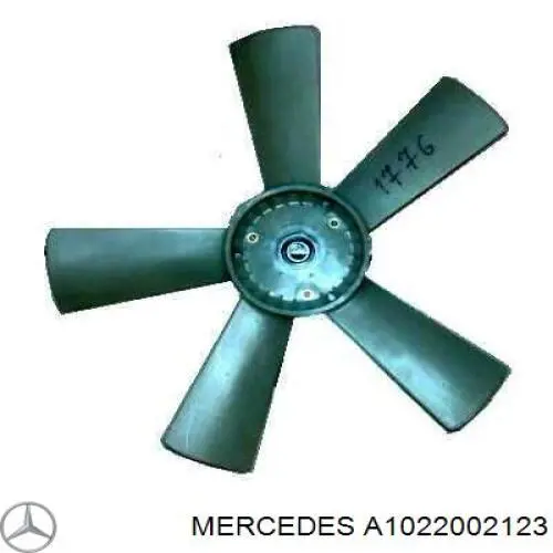Comprar A1022002123 Mercedes Ventilador del radiador