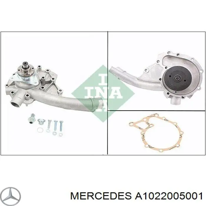 Comprar A1022005001 Mercedes Bomba de agua para motor