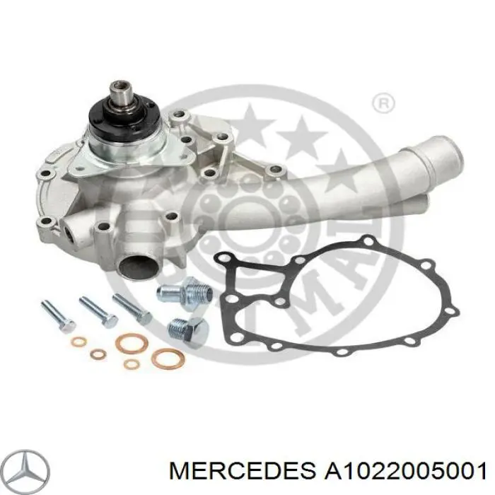 Bombeadora de agua Mercedes A1022005001 precio, desde 136,12 EUR