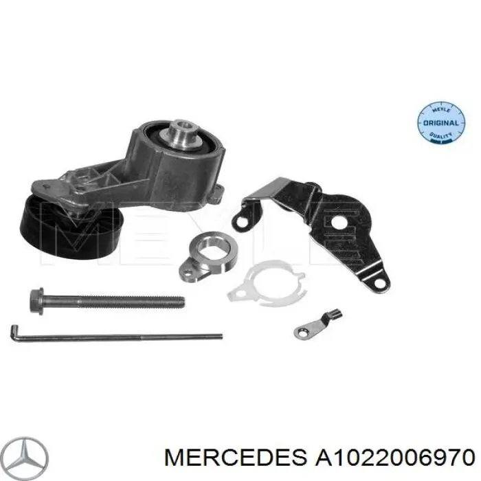 Comprar A1022006970 Mercedes Tensor de correa poli V 