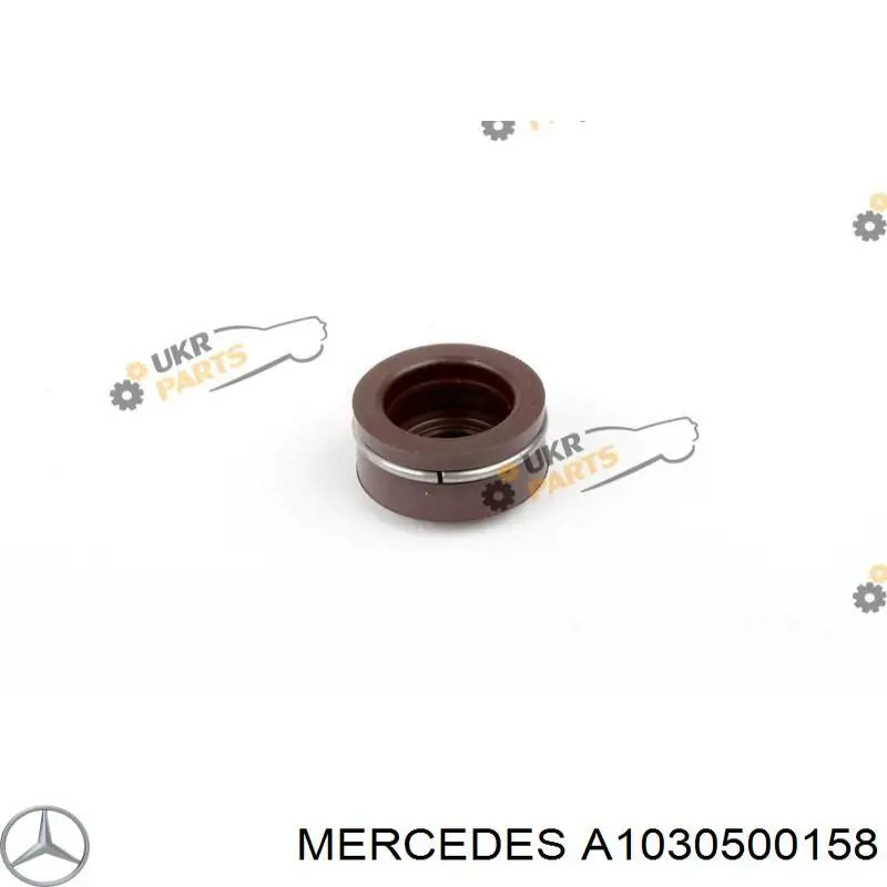 1030500158 Mercedes sello de aceite de valvula (rascador de aceite Entrada/Salida Kit De Motor)