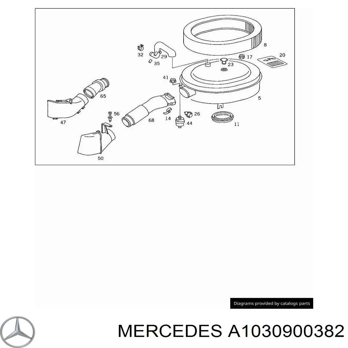  Mercedes A1030900382 precio, desde  EUR