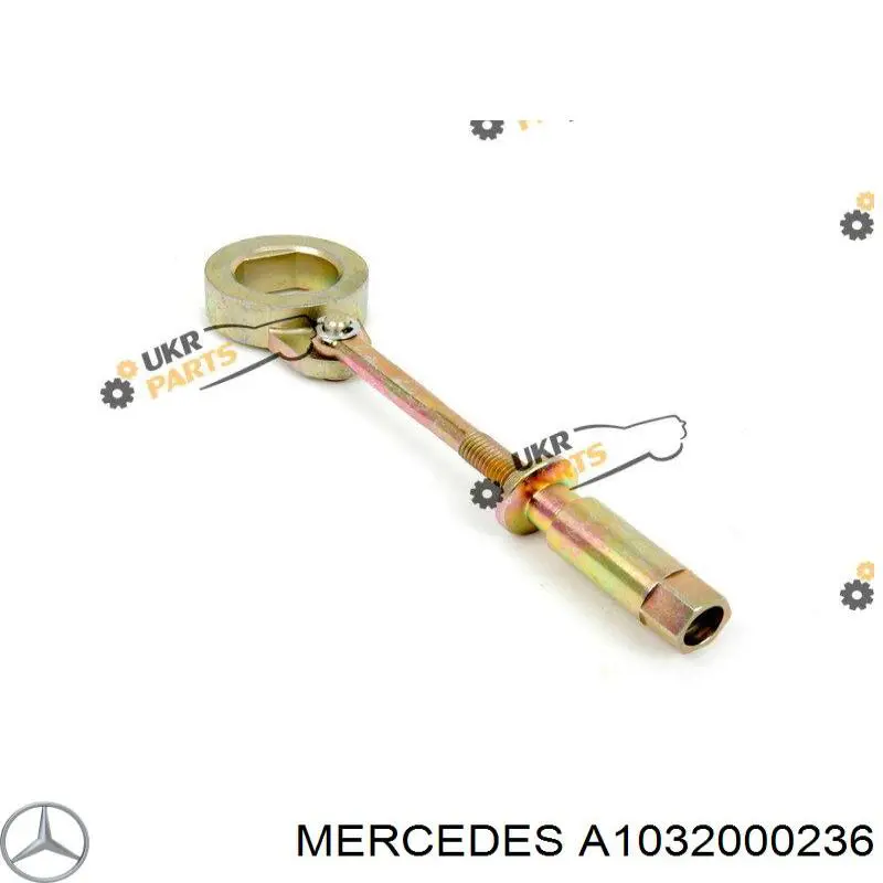 Comprar A1032000236 Mercedes Soporte del tensor de la correa de transmisión