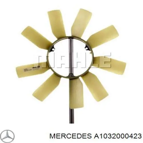 Ventilador del radiador Mercedes A1032000423 precio, desde 29,07 EUR