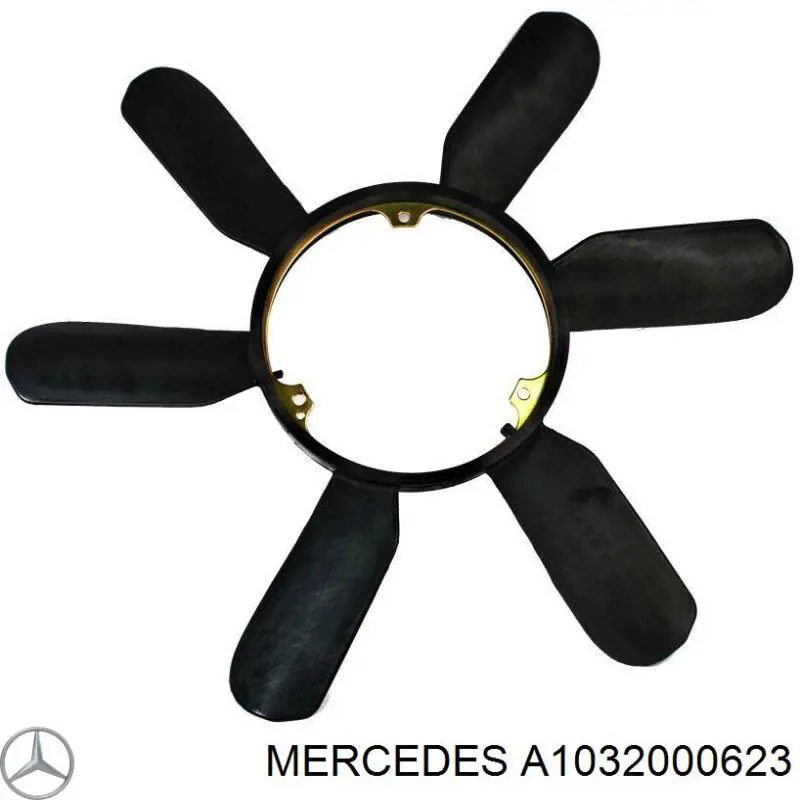 Ventilador del radiador Mercedes A1032000623 precio, desde 34,67 EUR