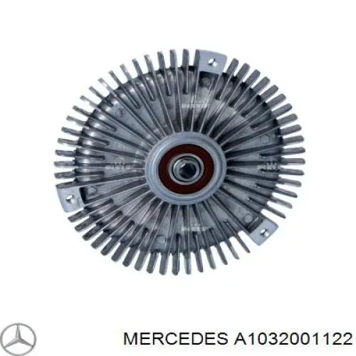 A1032001122 Mercedes embrague, ventilador del radiador